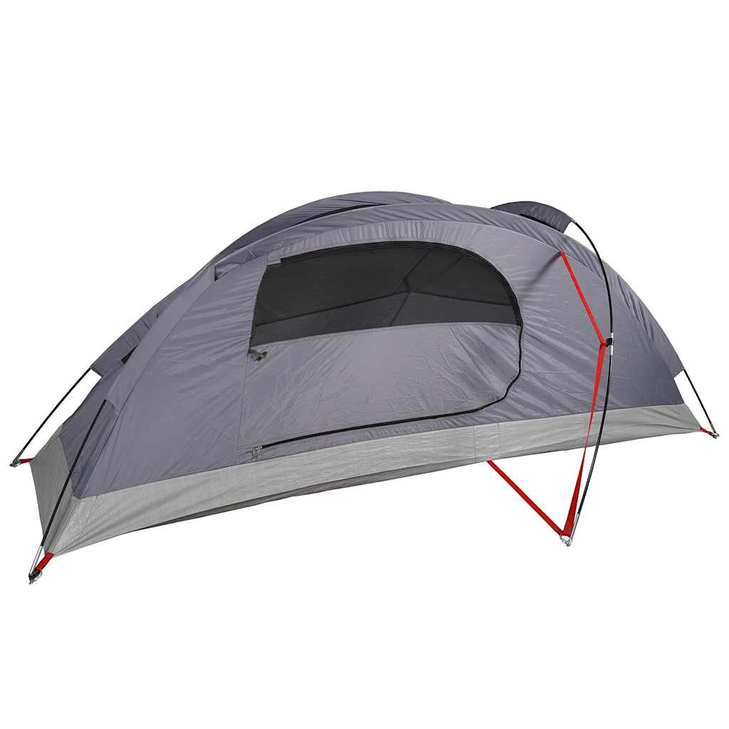 Kuppeltelt For Camping 1 Person Blå Vanntett