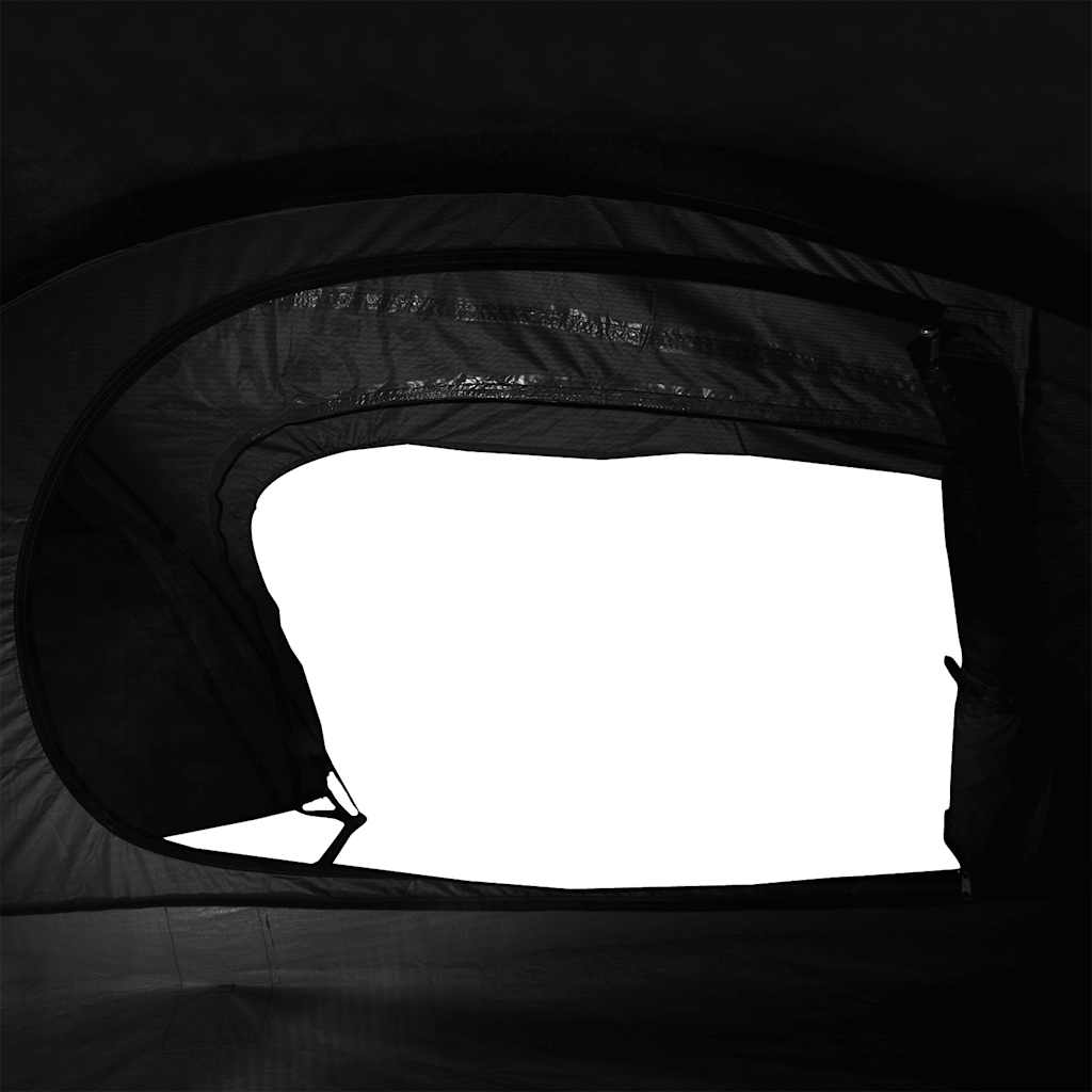 Kuppeltelt For Camping 1 Person Hvit Blendingsstoff Vanntett