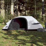 Kuppeltelt For Camping 1 Person Hvit Blendingsstoff Vanntett