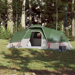 Kuppeltelt For Camping 11 Personer Grønn Vanntett