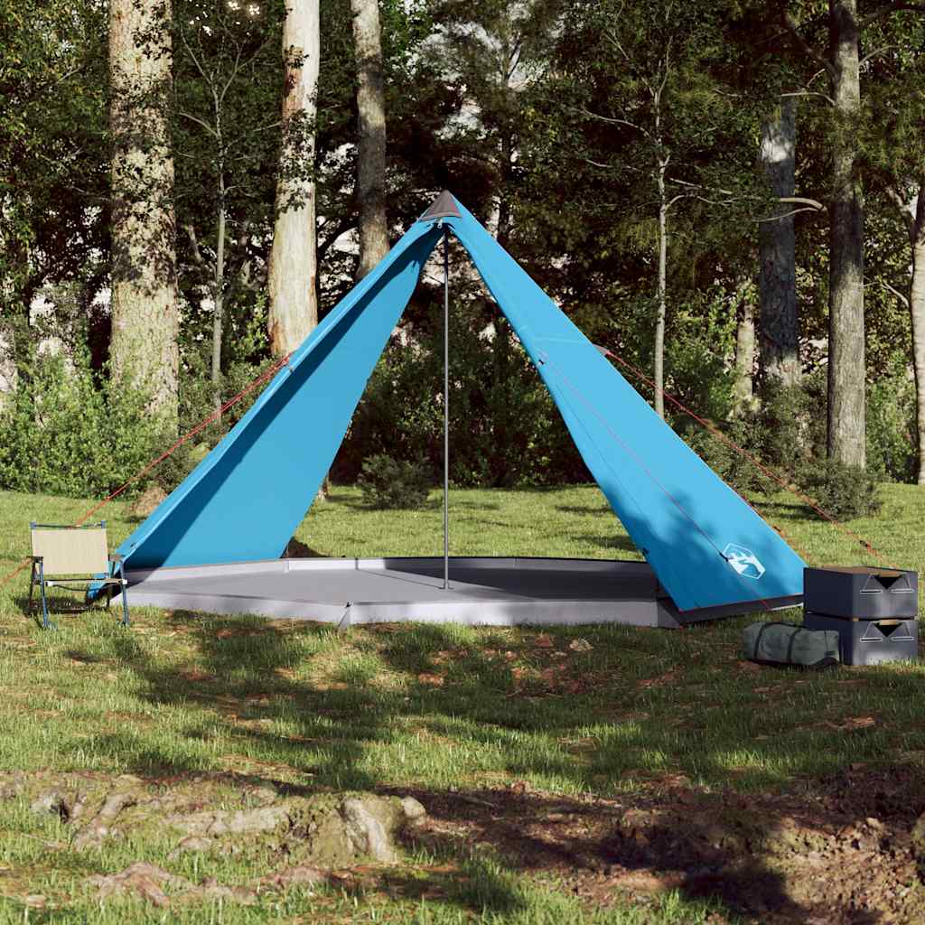 Familietelt Tipi For 8 Personer Blå Vanntett