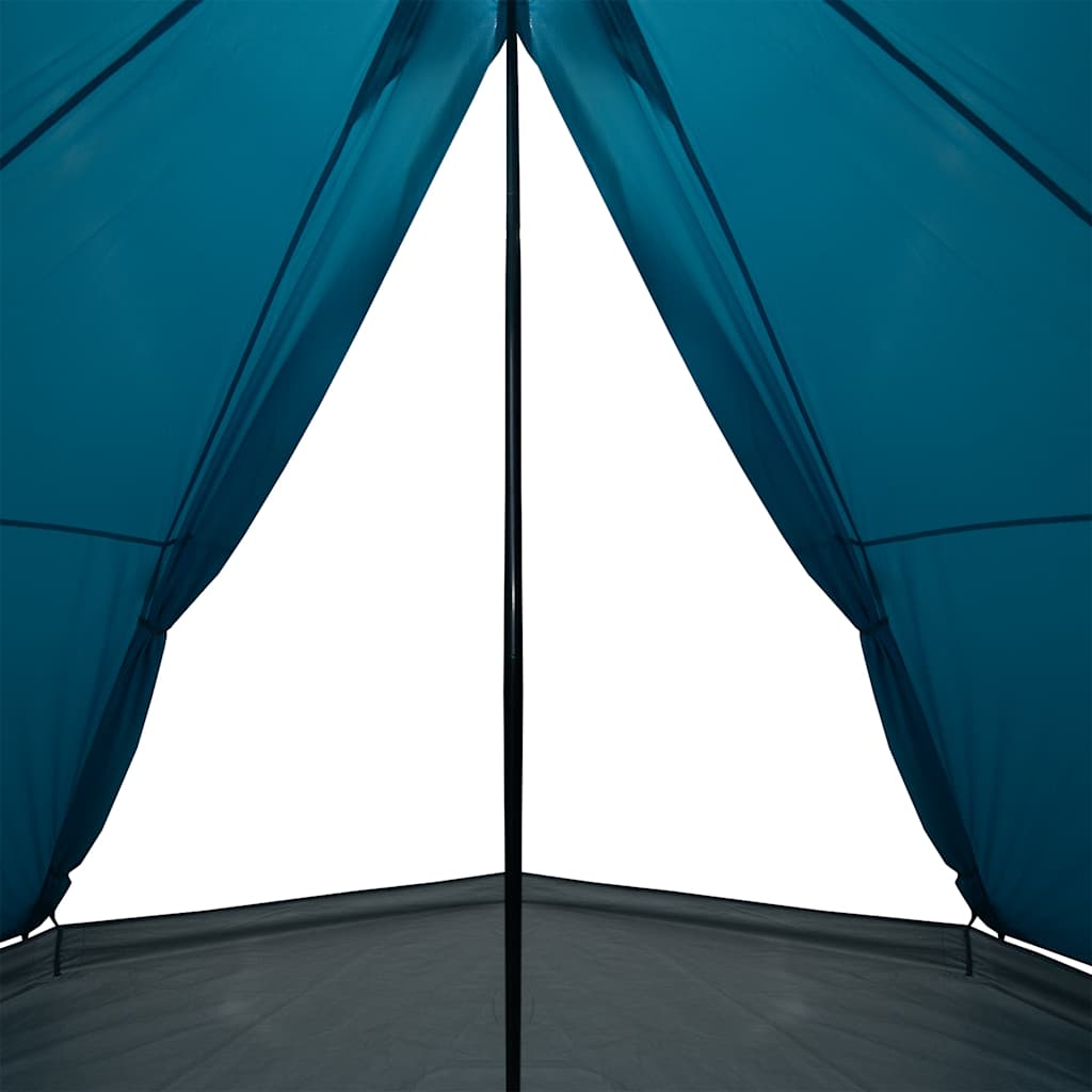 Familietelt Tipi For 8 Personer Blå Vanntett