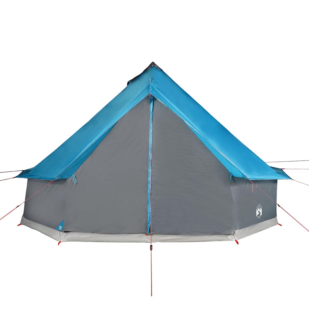 Familietelt Tipi For 8 Personer Blå Vanntett