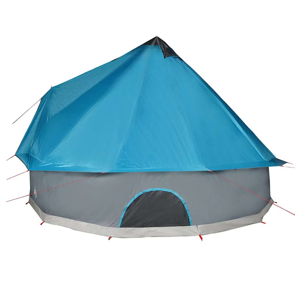 Familietelt Tipi For 8 Personer Blå Vanntett
