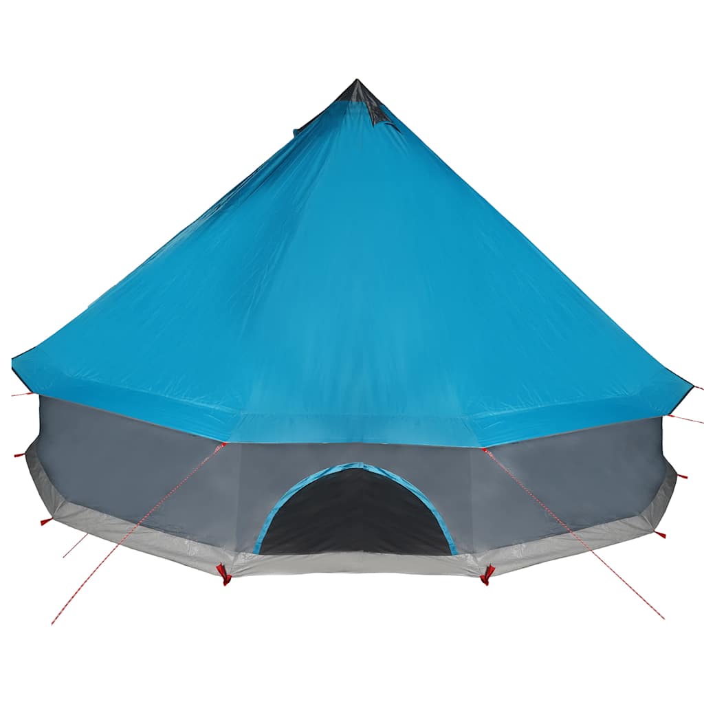 Familietelt Tipi For 8 Personer Blå Vanntett