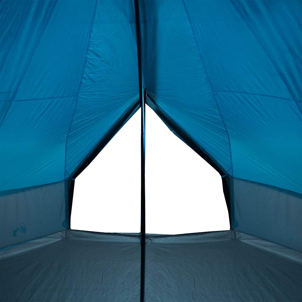 Familietelt Tipi For 8 Personer Blå Vanntett