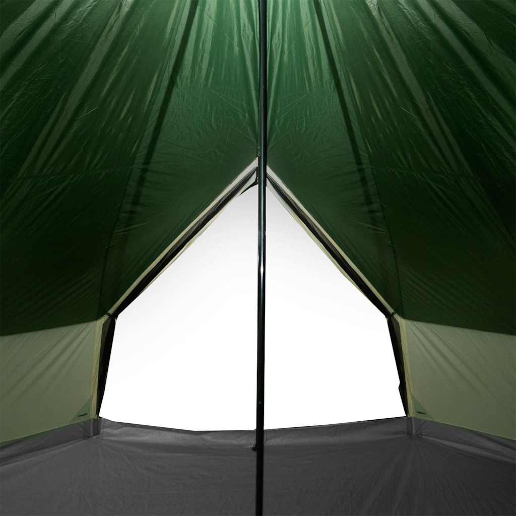 Familietelt Tipi For 12 Personer Grønn Vanntett
