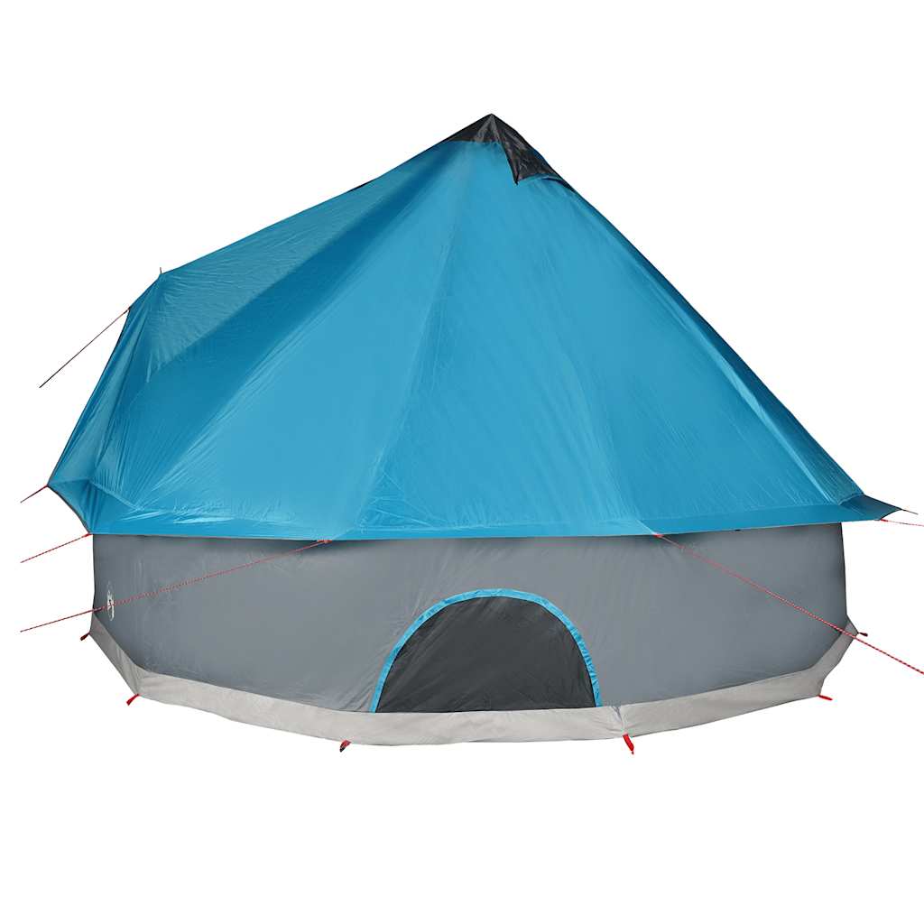 Familietelt Tipi For 10 Personer Blå Vanntett