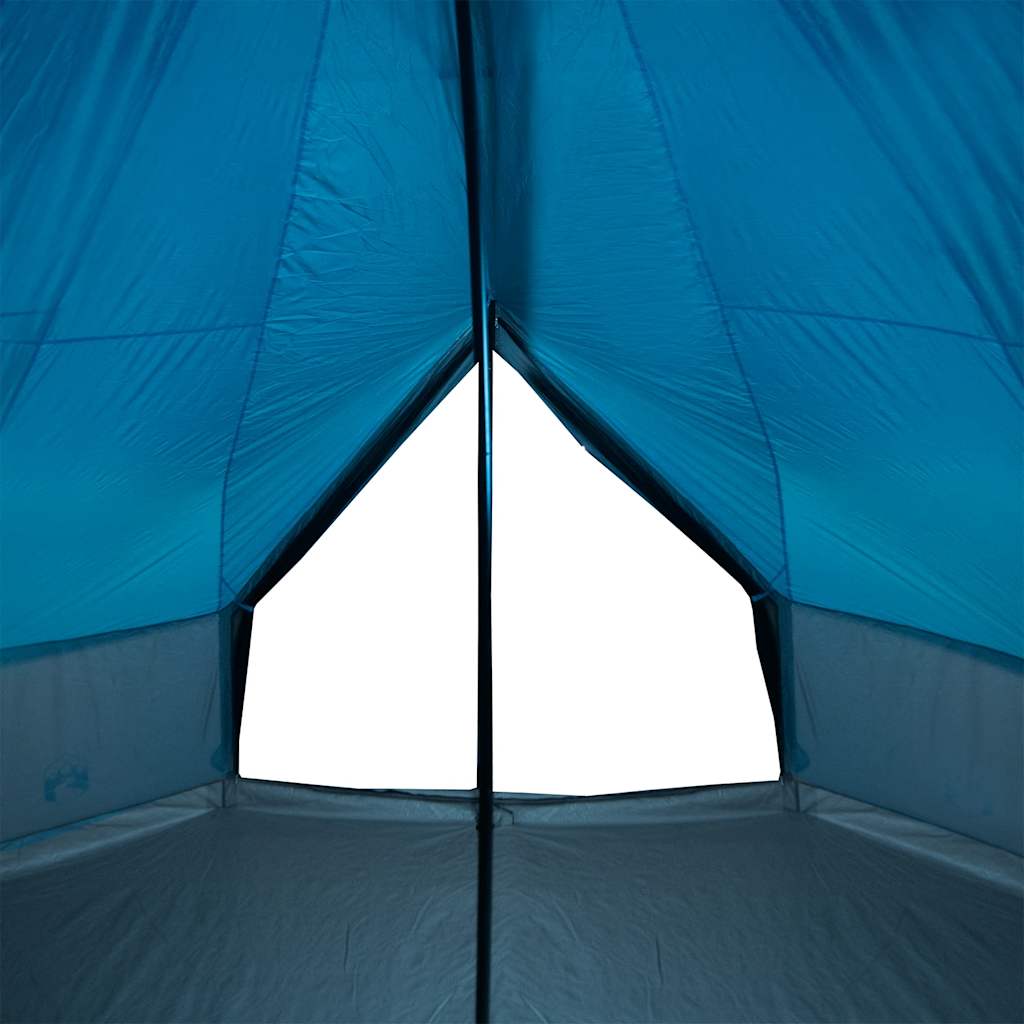 Familietelt Tipi For 10 Personer Blå Vanntett