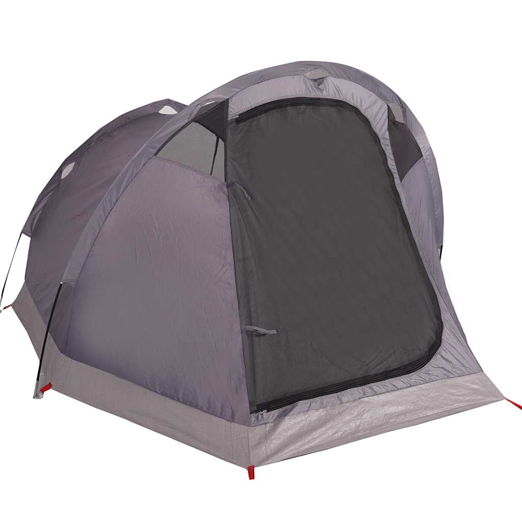 Tunneltelt For Camping 3 Personer Blå Vanntett