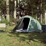Tunneltelt For Camping 2 Personer Grønn Vanntett