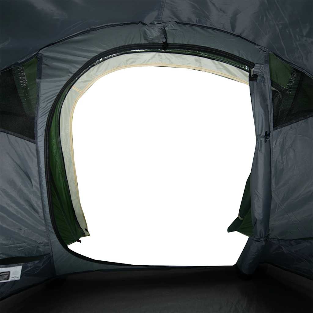 Tunneltelt For Camping 2 Personer Grønn Vanntett
