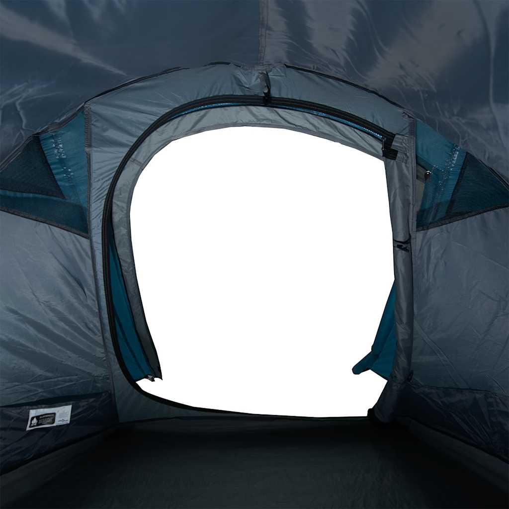 Tunneltelt For Camping 2 Personer Blå Vanntett