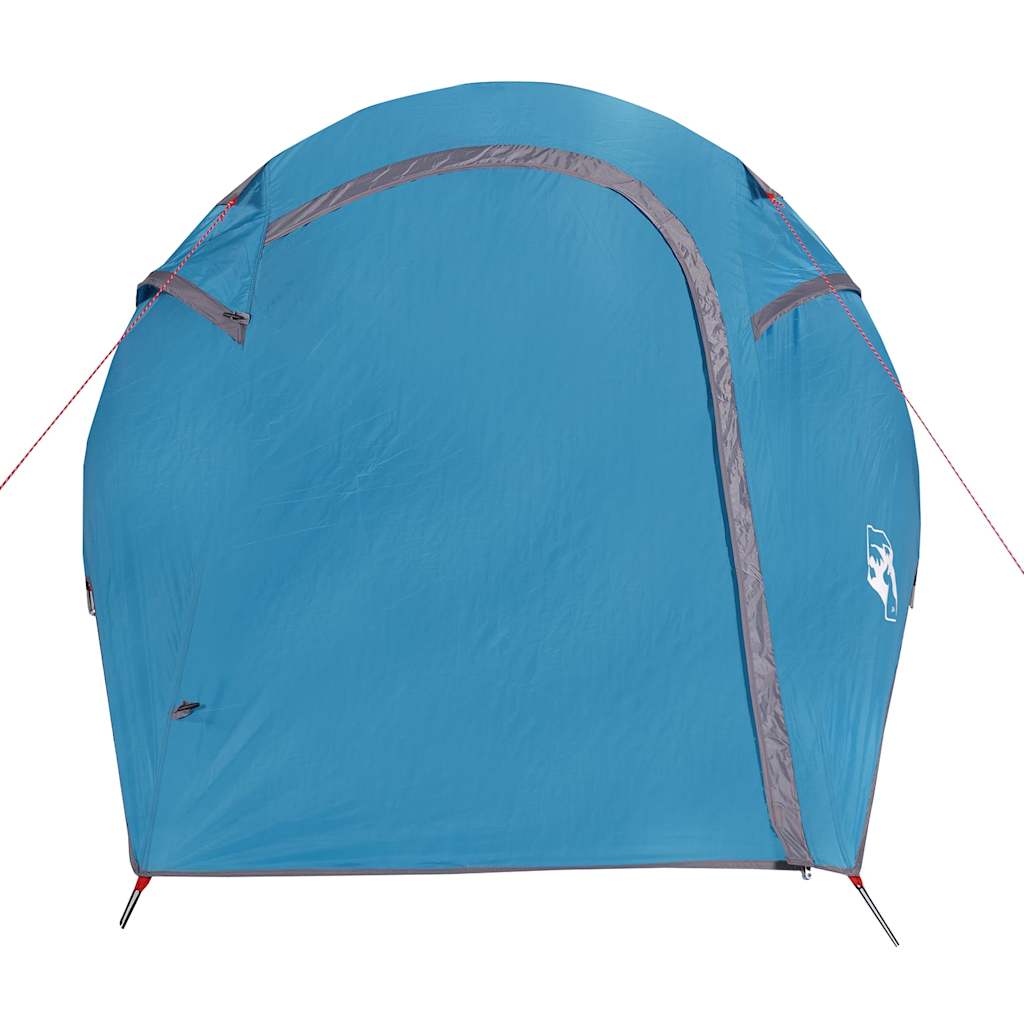 Tunneltelt For Camping 2 Personer Blå Vanntett