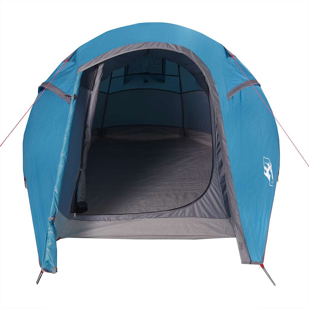 Tunneltelt For Camping 2 Personer Blå Vanntett