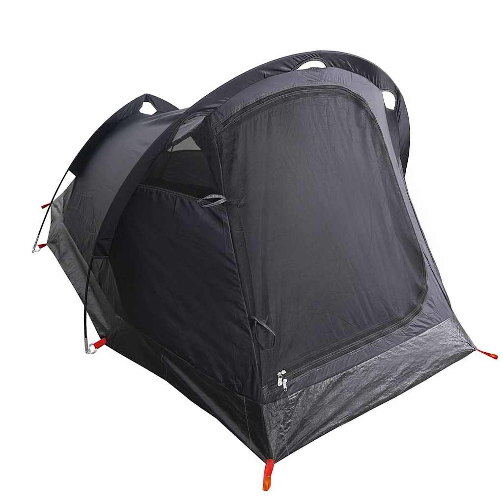 Tunneltelt For Camping 2 Personer Hvit Blendingsstoff Vanntett