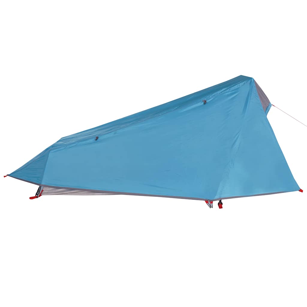Tunneltelt For Camping 1 Person Blå Vanntett