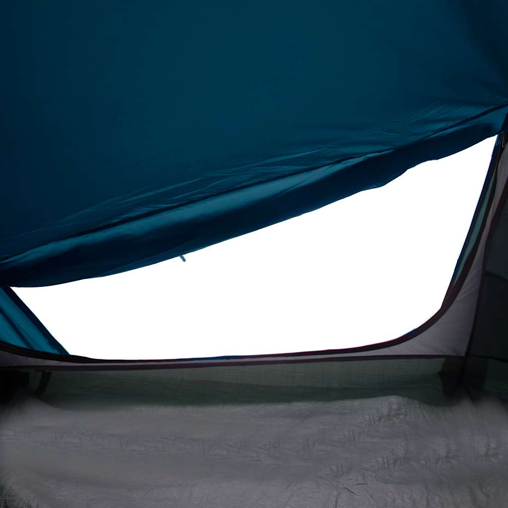 Tunneltelt For Camping 2 Personer Blå Vanntett