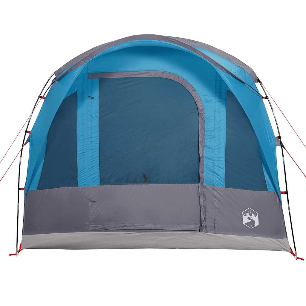 Tunneltelt For Camping 3 Personer Blå Vanntett