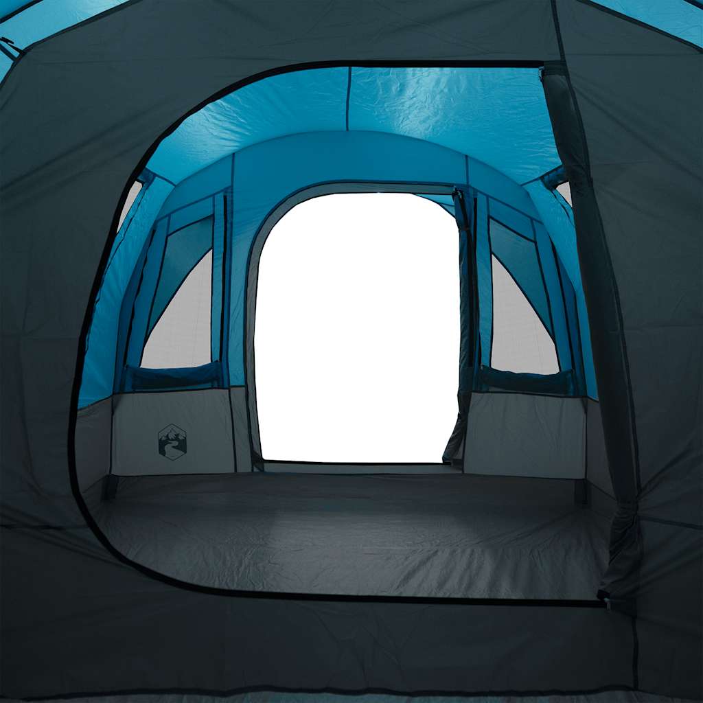 Tunneltelt For Camping 3 Personer Blå Vanntett