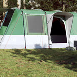 Tunneltelt For Camping 4 Personer Grønn Vanntett