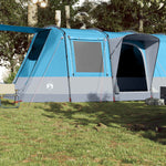 Tunneltelt For Camping 4 Personer Blå Vanntett