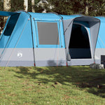 Tunneltelt For Camping 4 Personer Blå Vanntett