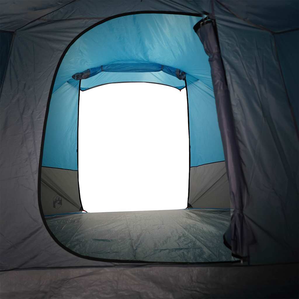 Tunneltelt For Camping 4 Personer Blå Vanntett