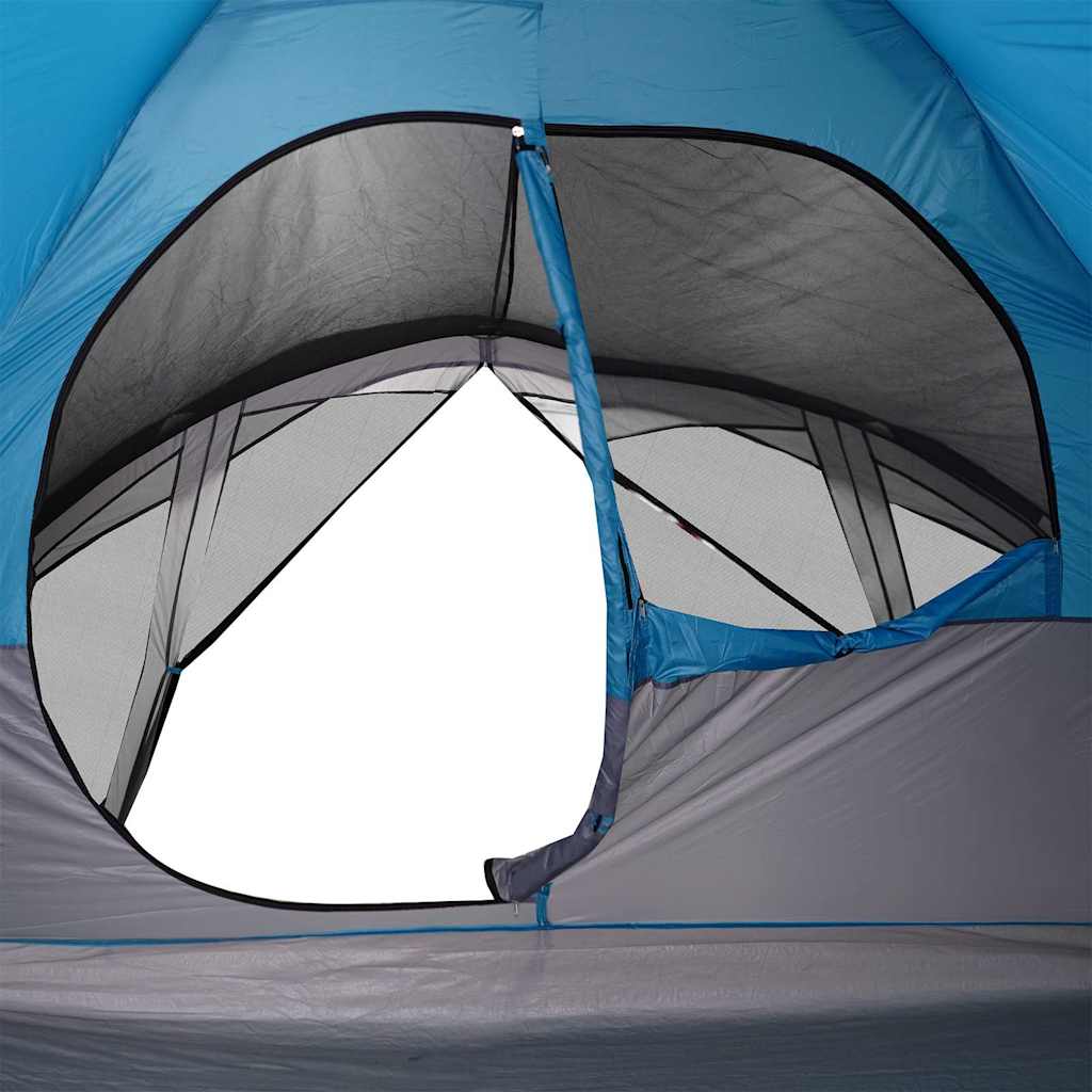 Campingtelt 6 Personer Blå Vanntett