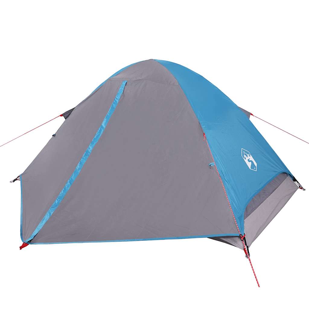 Kuppeltelt For Camping 1 Person Blå Vanntett