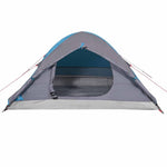 Kuppeltelt For Camping 1 Person Blå Vanntett