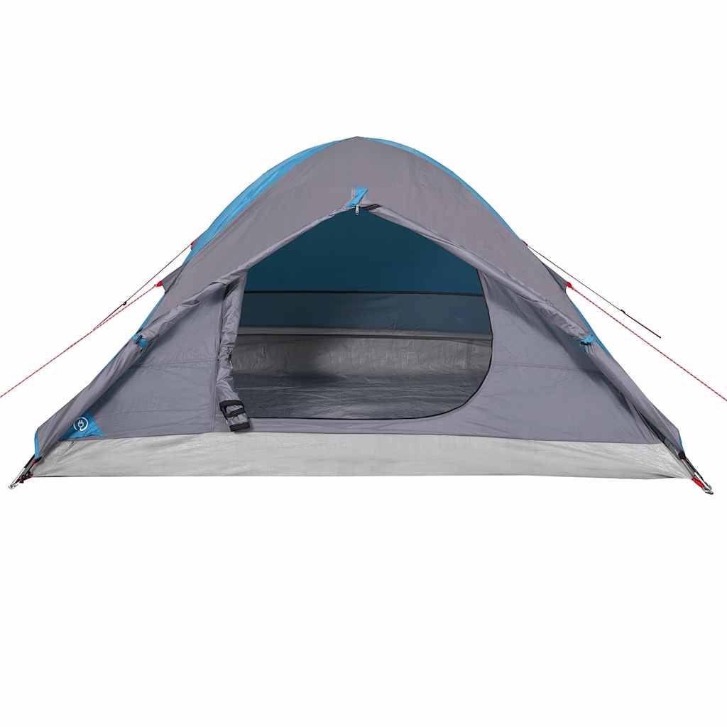 Kuppeltelt For Camping 1 Person Blå Vanntett