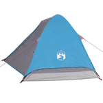 Kuppeltelt For Camping 1 Person Blå Vanntett