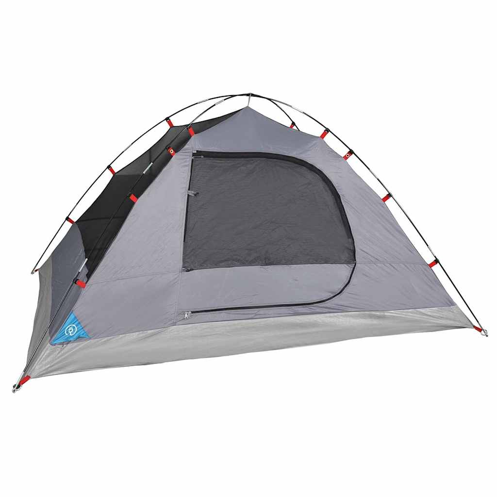 Kuppeltelt For Camping 1 Person Blå Vanntett