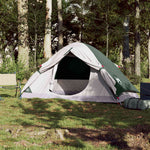 Kuppeltelt For Camping 4 Personer Grønn Vanntett