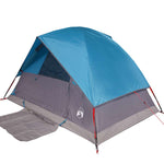 Kuppeltelt For Camping 1 Person Blå Vanntett