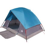Kuppeltelt For Camping 1 Person Blå Vanntett