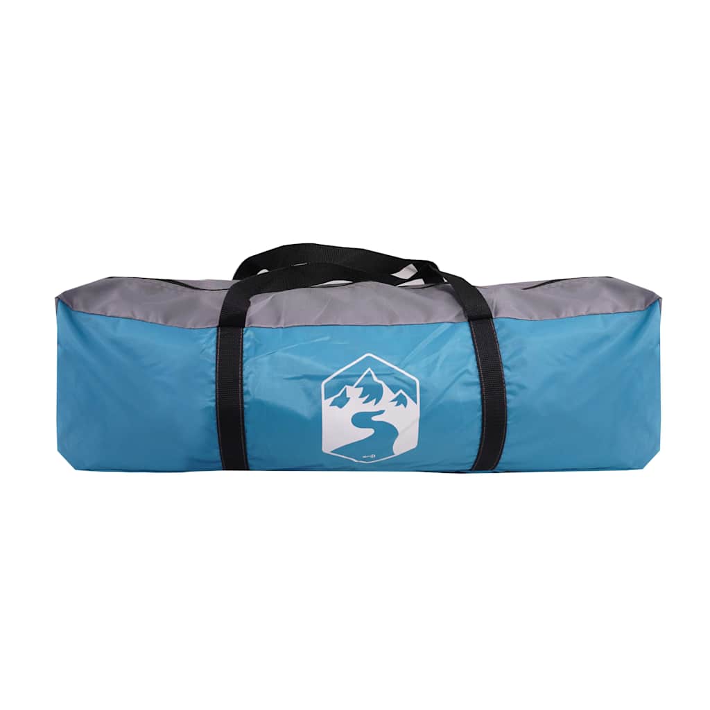 Kuppeltelt For Camping 1 Person Blå Vanntett