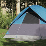 Kuppeltelt For Camping 1 Person Blå Vanntett