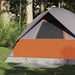 Kuppeltelt For Camping 2 Personer Oransje Vanntett
