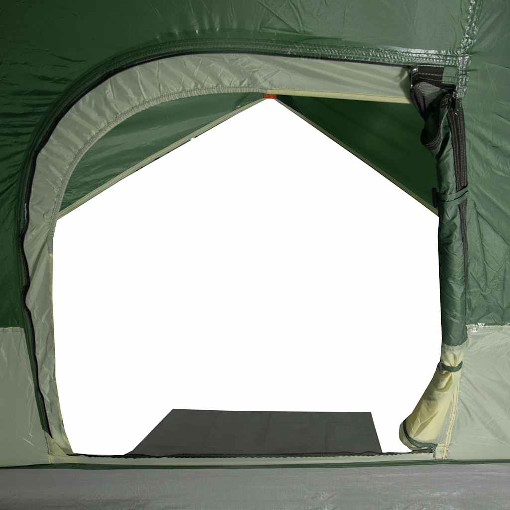 Kuppeltelt For Camping 4 Personer Grønn Vanntett