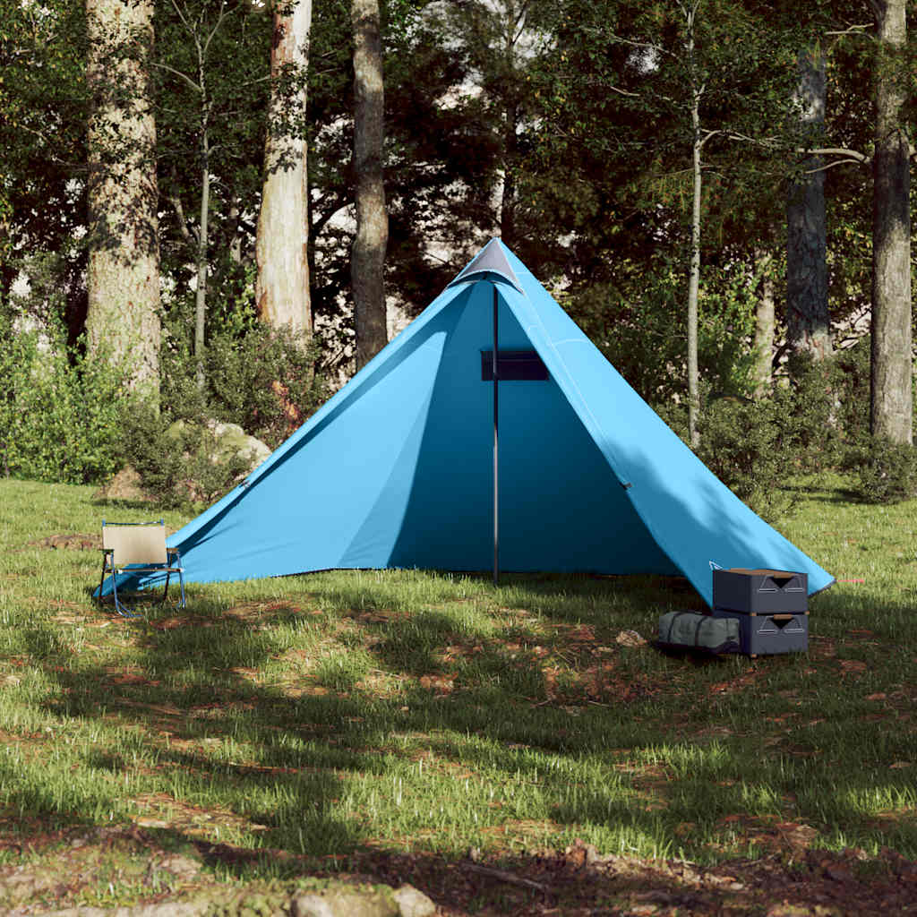 Familietelt Tipi For 7 Personer Blå Vanntett