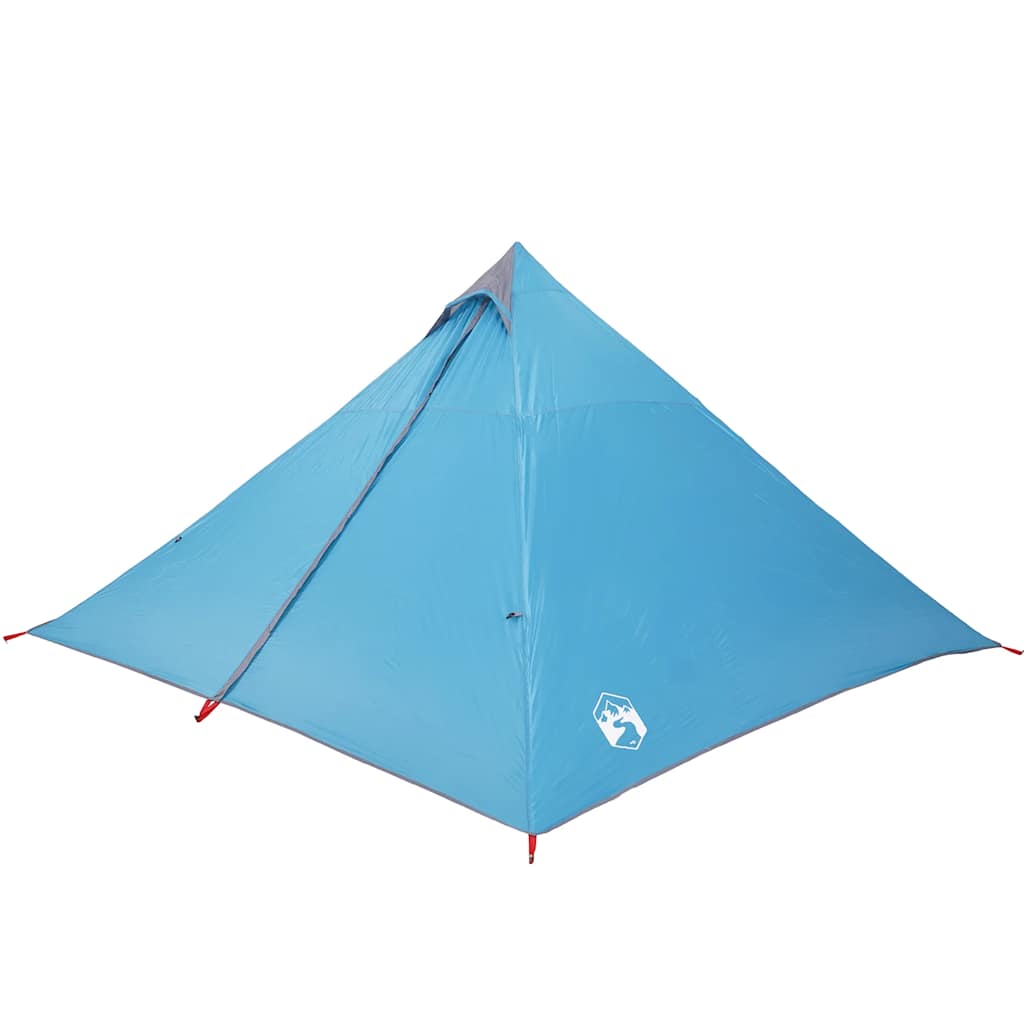 Familietelt Tipi For 7 Personer Blå Vanntett