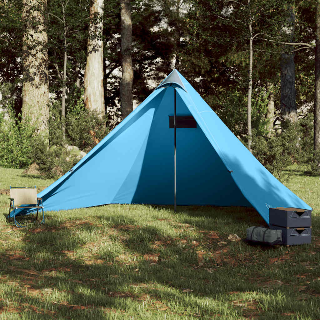 Familietelt Tipi For 7 Personer Blå Vanntett