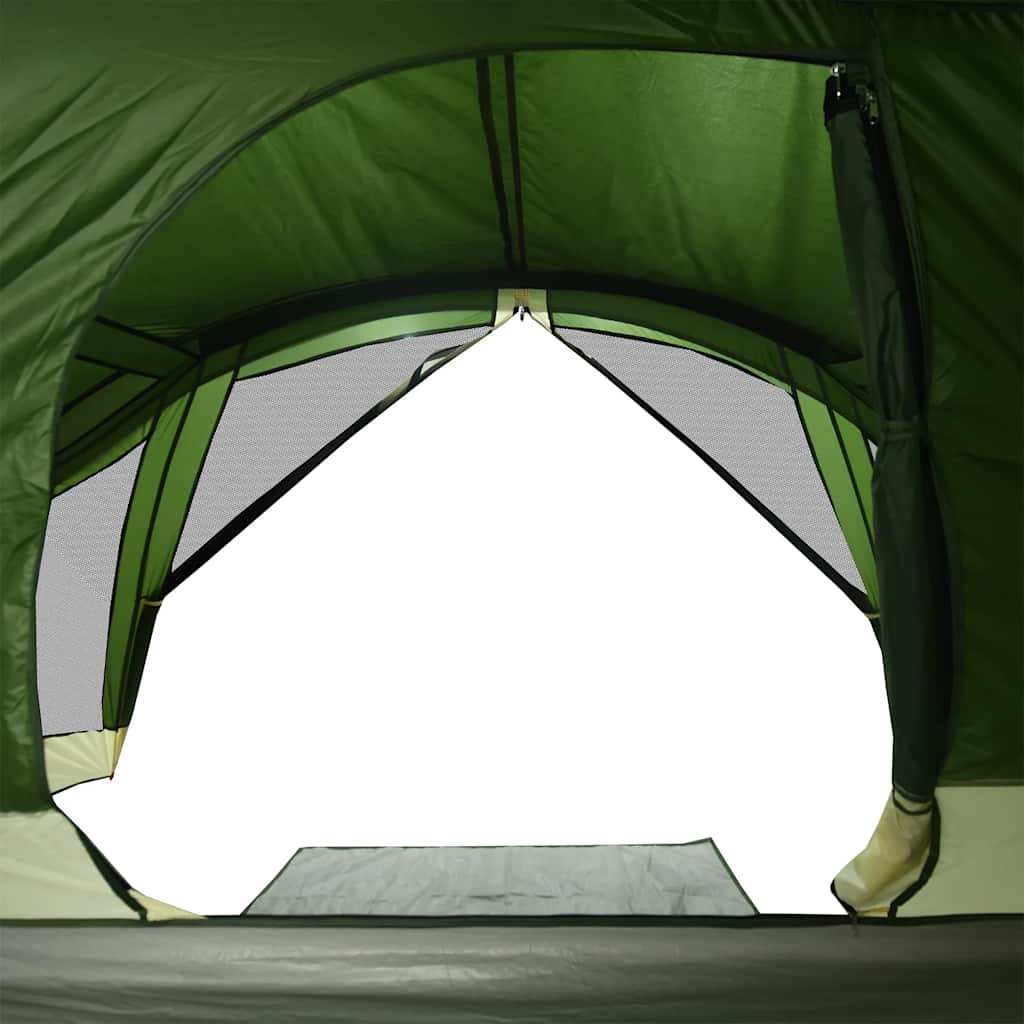 Campingtelt 4 Personer Grønn Vanntett
