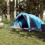 Campingtelt 4 Personer Blå Vanntett