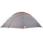 Tunneltelt For Camping 8 Personer Oransje Vanntett