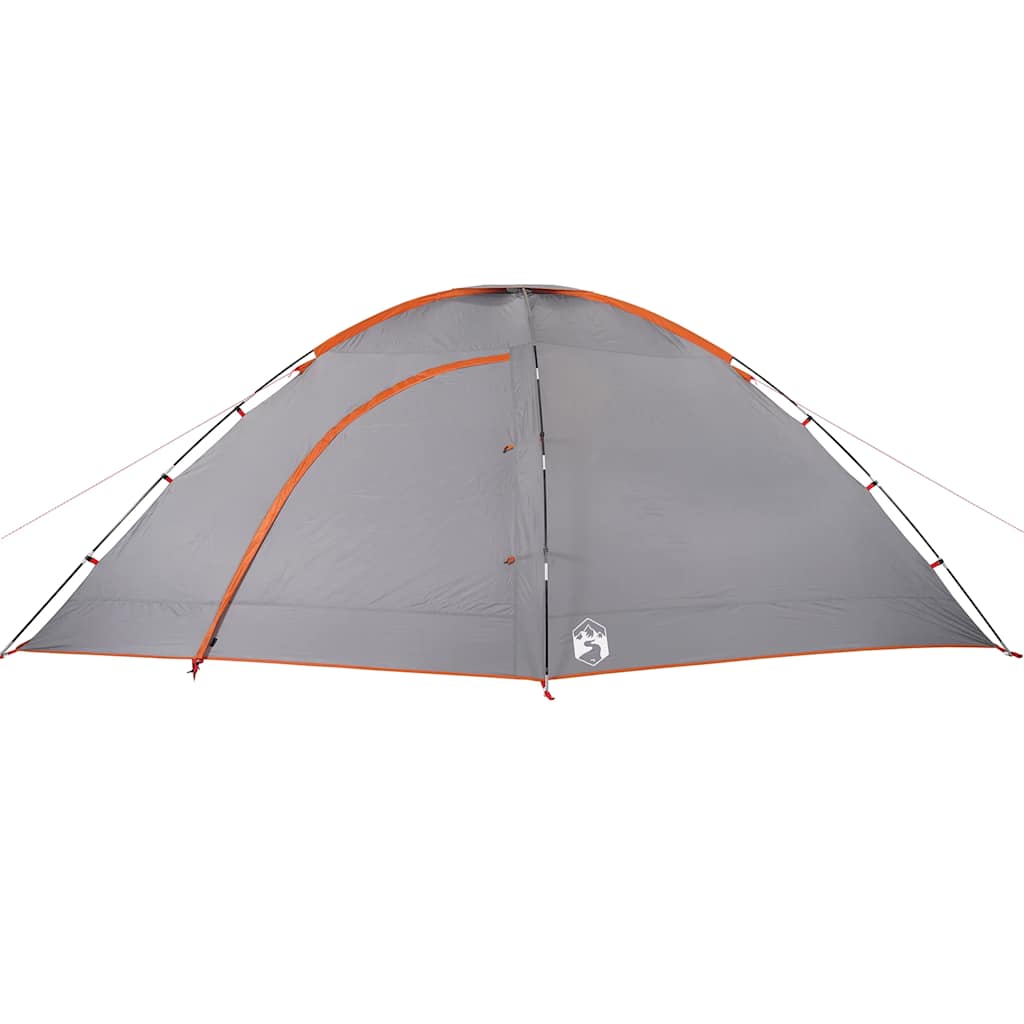 Tunneltelt For Camping 8 Personer Oransje Vanntett
