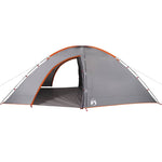 Tunneltelt For Camping 8 Personer Oransje Vanntett