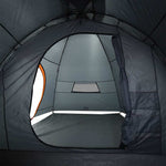 Tunneltelt For Camping 8 Personer Oransje Vanntett